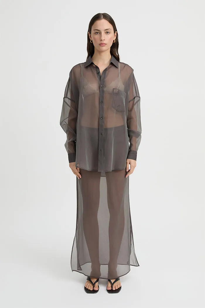 Cora Skirt Charcoal