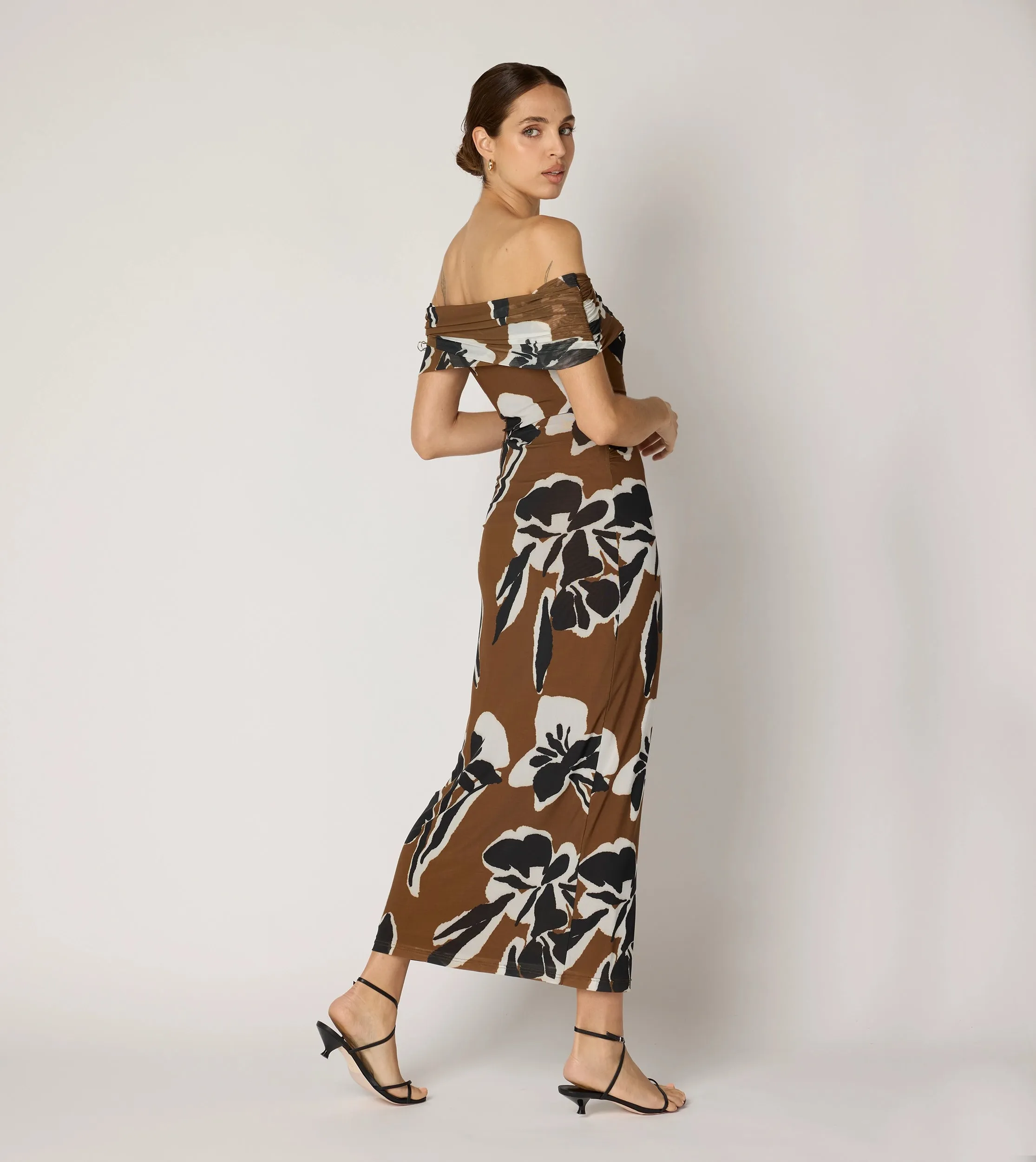 Cordelia Ankle Dress | Smoked Clover