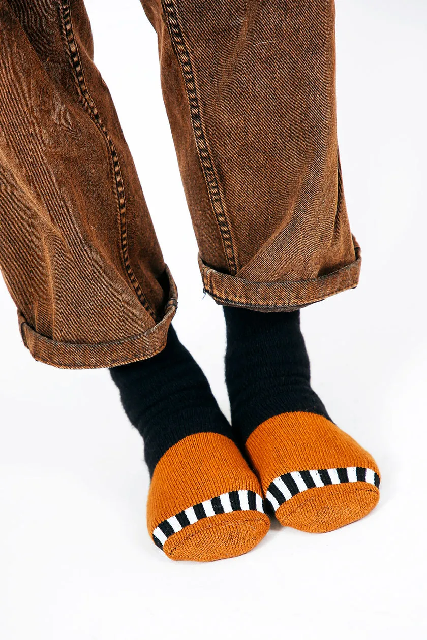 Cozy - Black Men's Socks