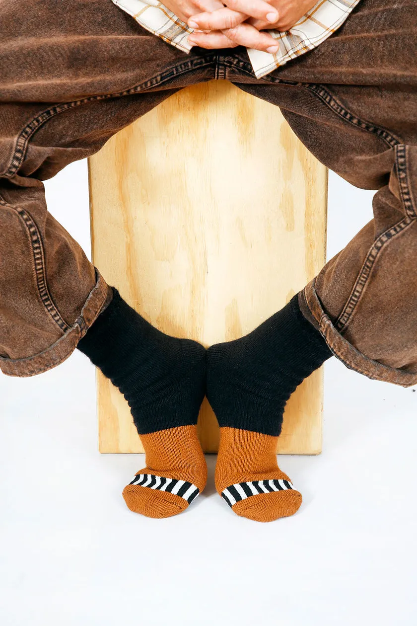 Cozy - Black Men's Socks