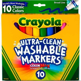 Crayola 10 Ultra Clean Washable Markers