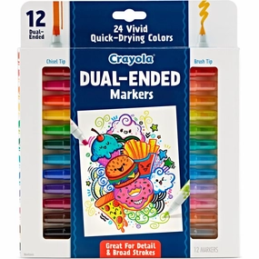 Crayola Dual ended Markers 12pk