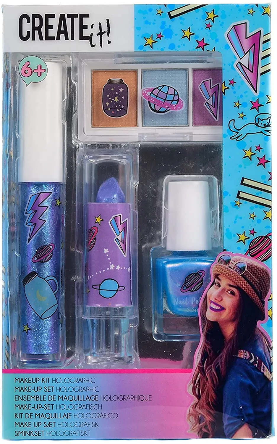 CREATE IT! MAKE-UP SET HOLOGRAPHIC DISPLAY