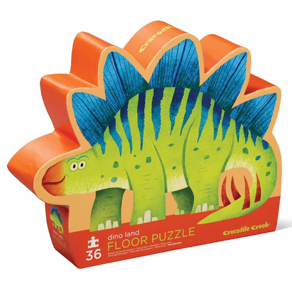 Crocodile Creek Classic 36pc Floor Puzzle Dino Land