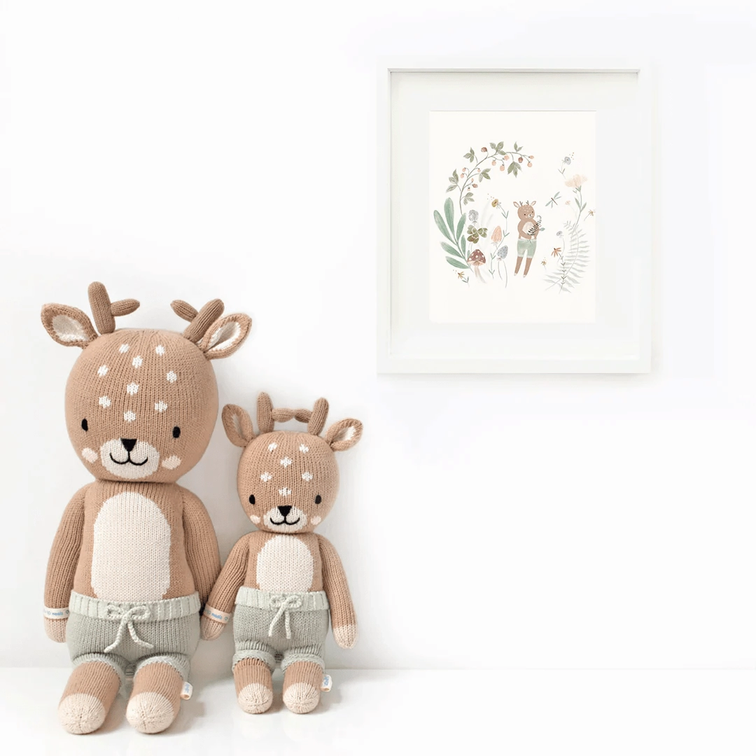 cuddle kind Elliott the fawn