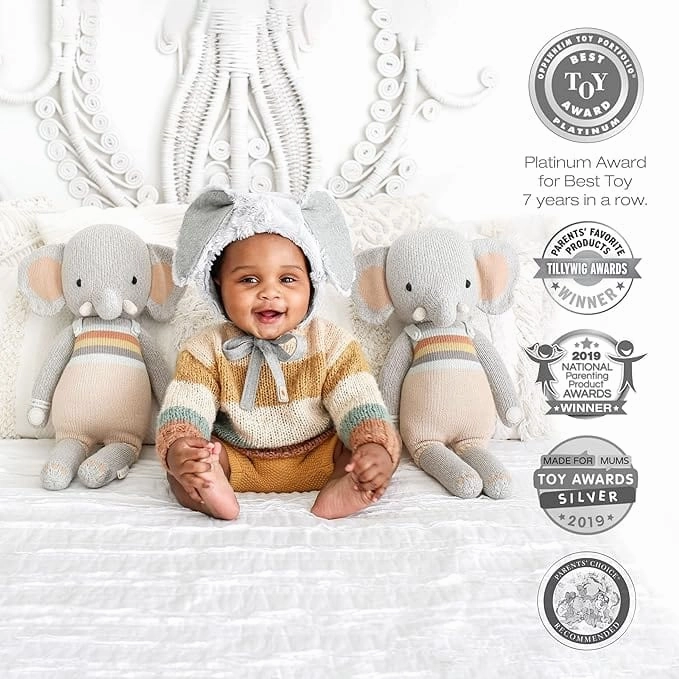 cuddle kind Evan the elephant