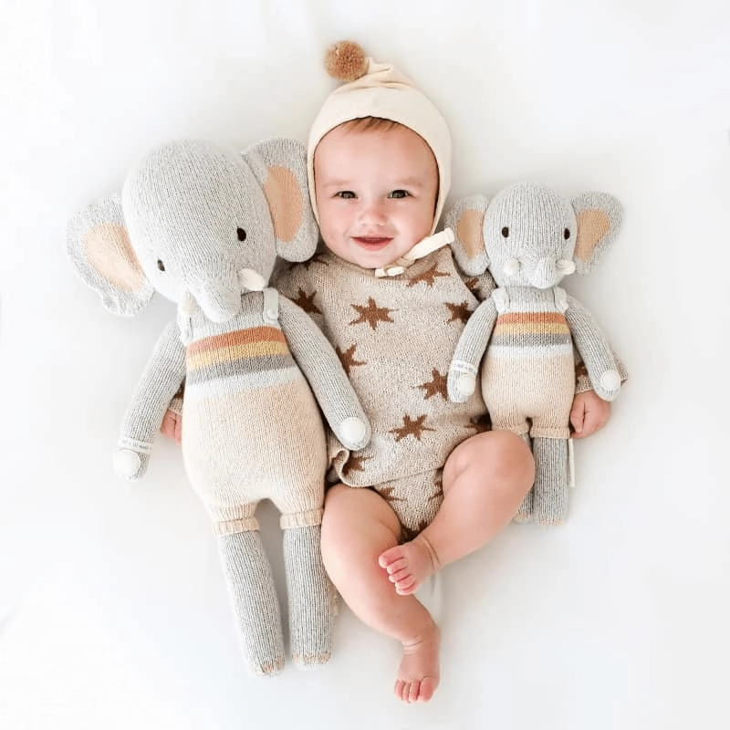 cuddle kind Evan the elephant