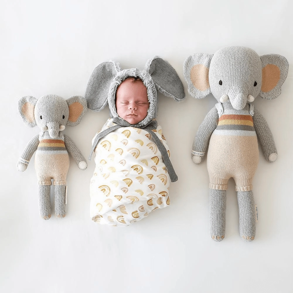 cuddle kind Evan the elephant