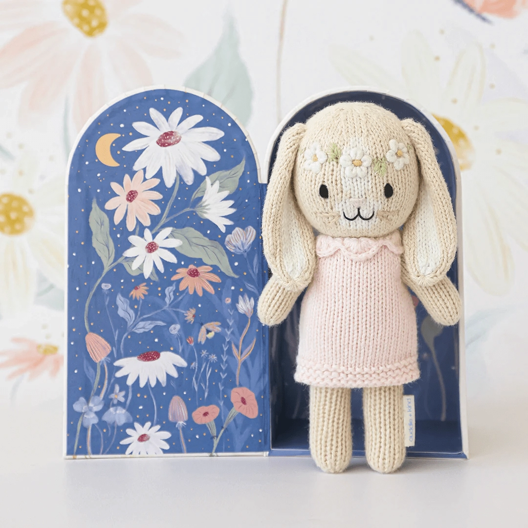 cuddle kind Tiny Hannah the Bunny blush