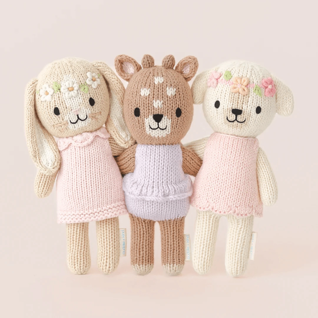 cuddle kind Tiny Hannah the Bunny blush
