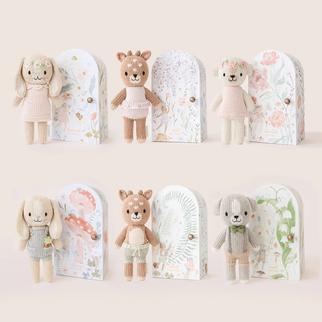 cuddle kind Tiny Hannah the Bunny blush