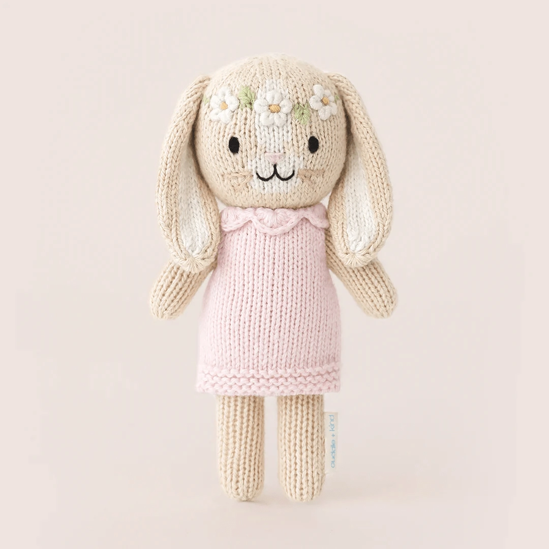 cuddle kind Tiny Hannah the Bunny blush