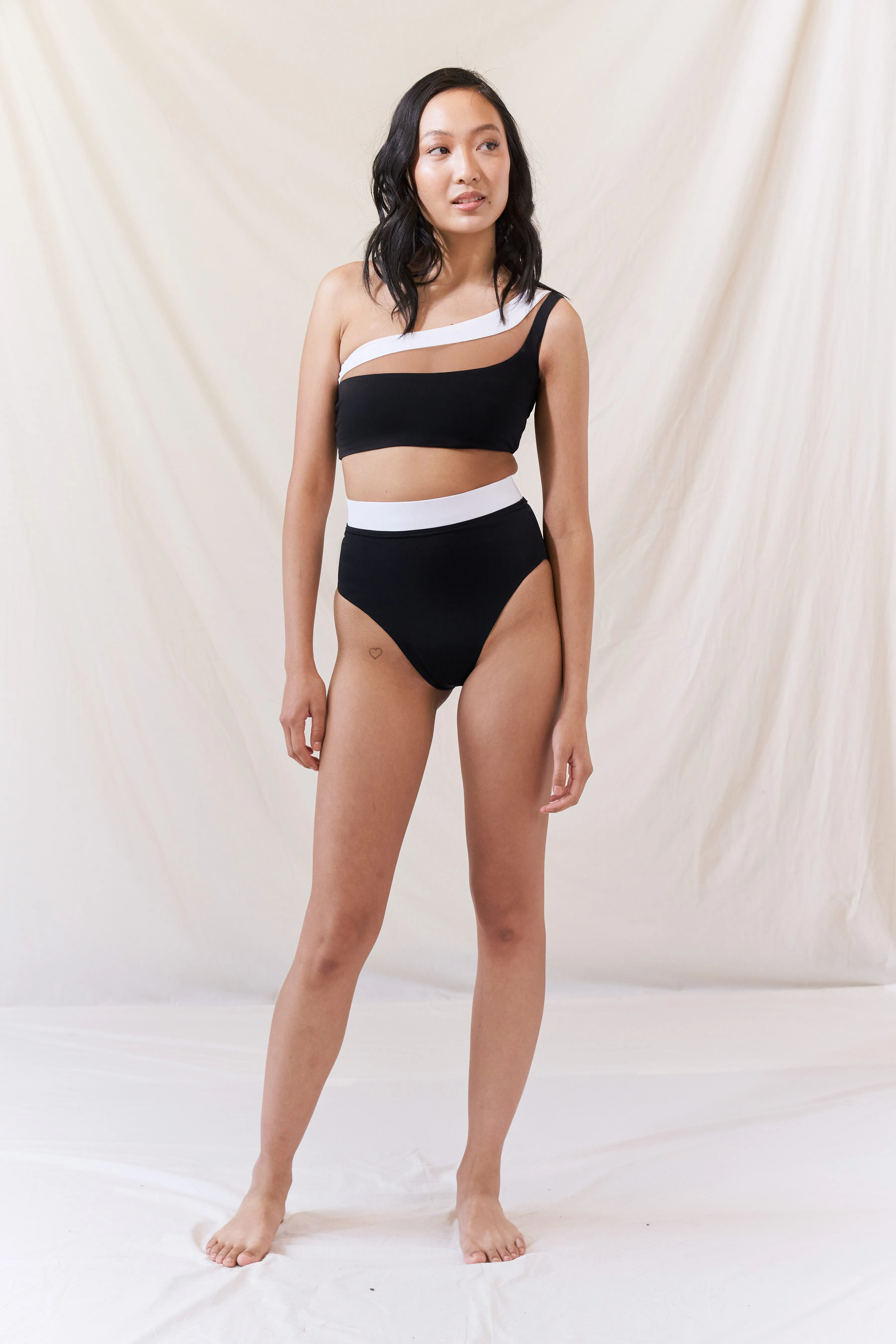 Current Swim Bottom - Black