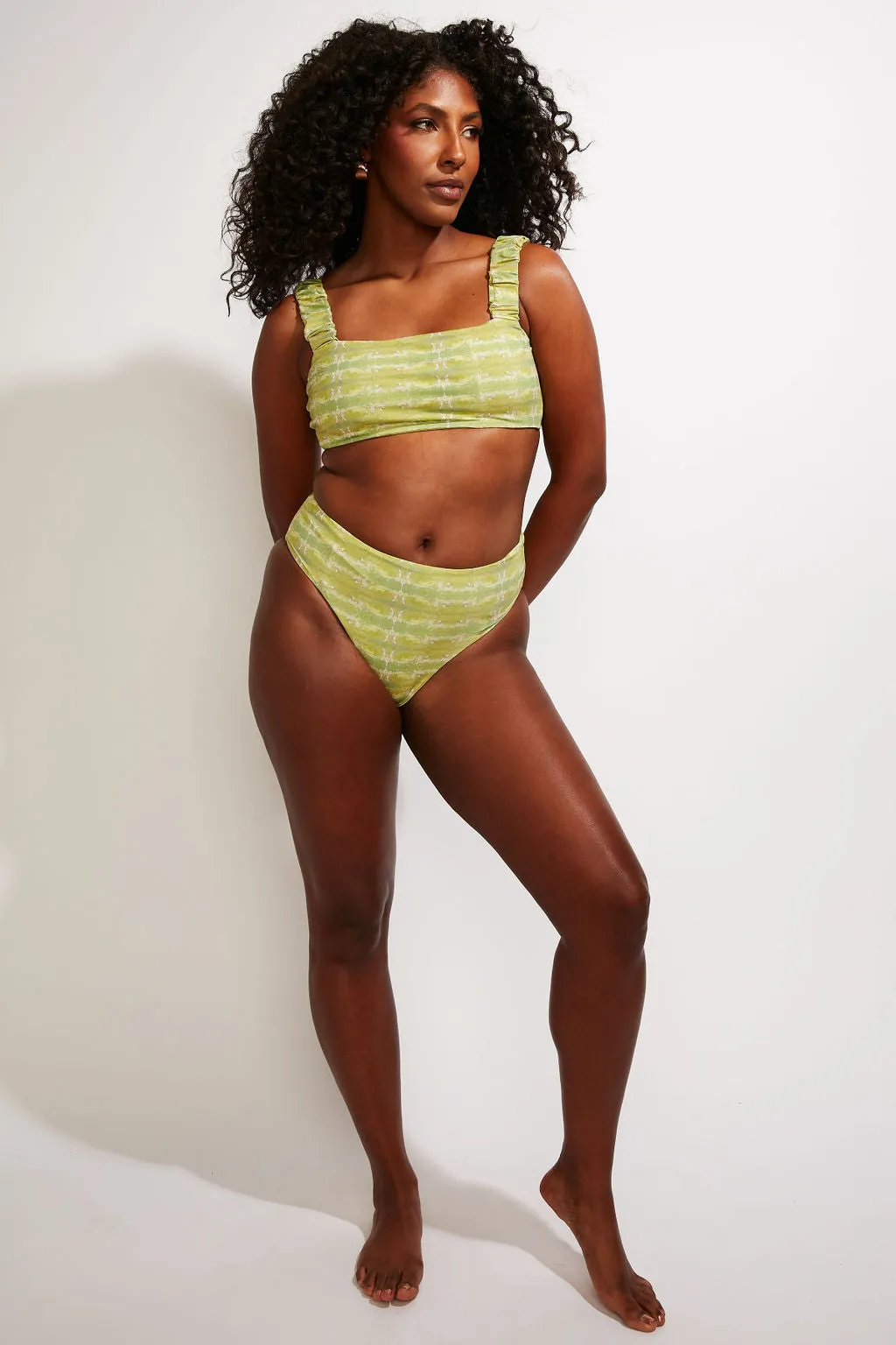 Current Swim Bottom II - Lime