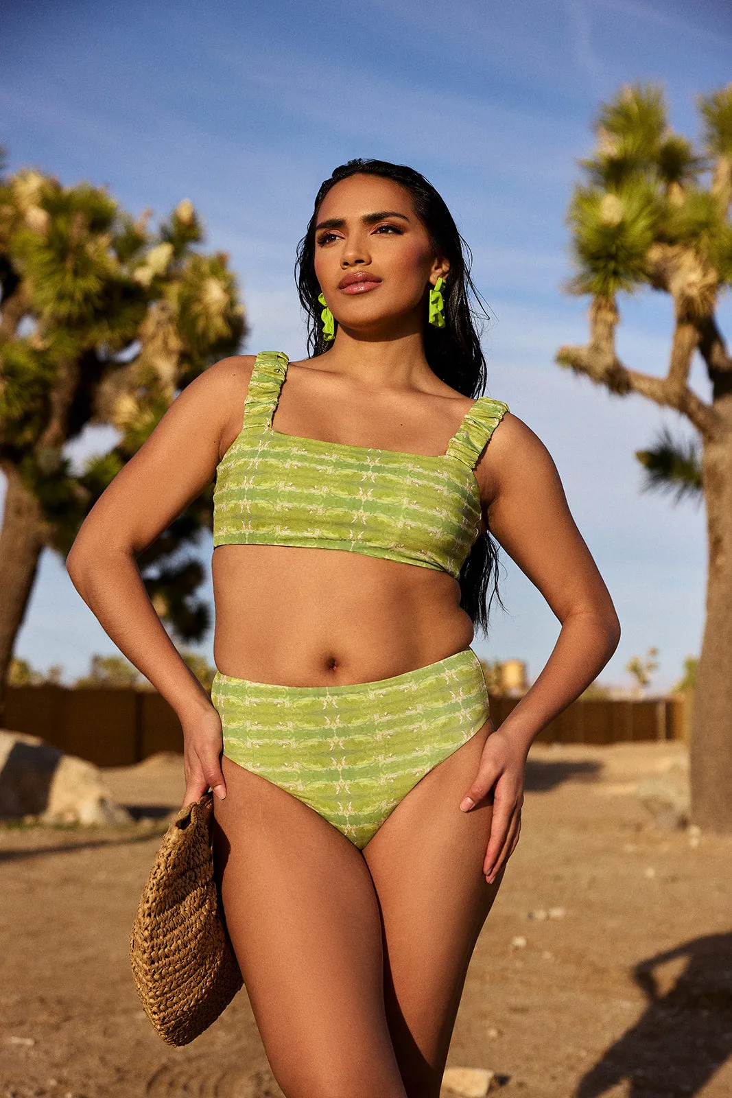 Current Swim Bottom II - Lime