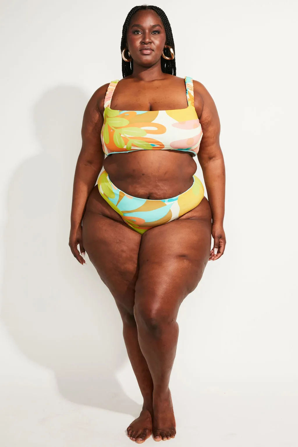 Current Swim Top II - Guava Duff