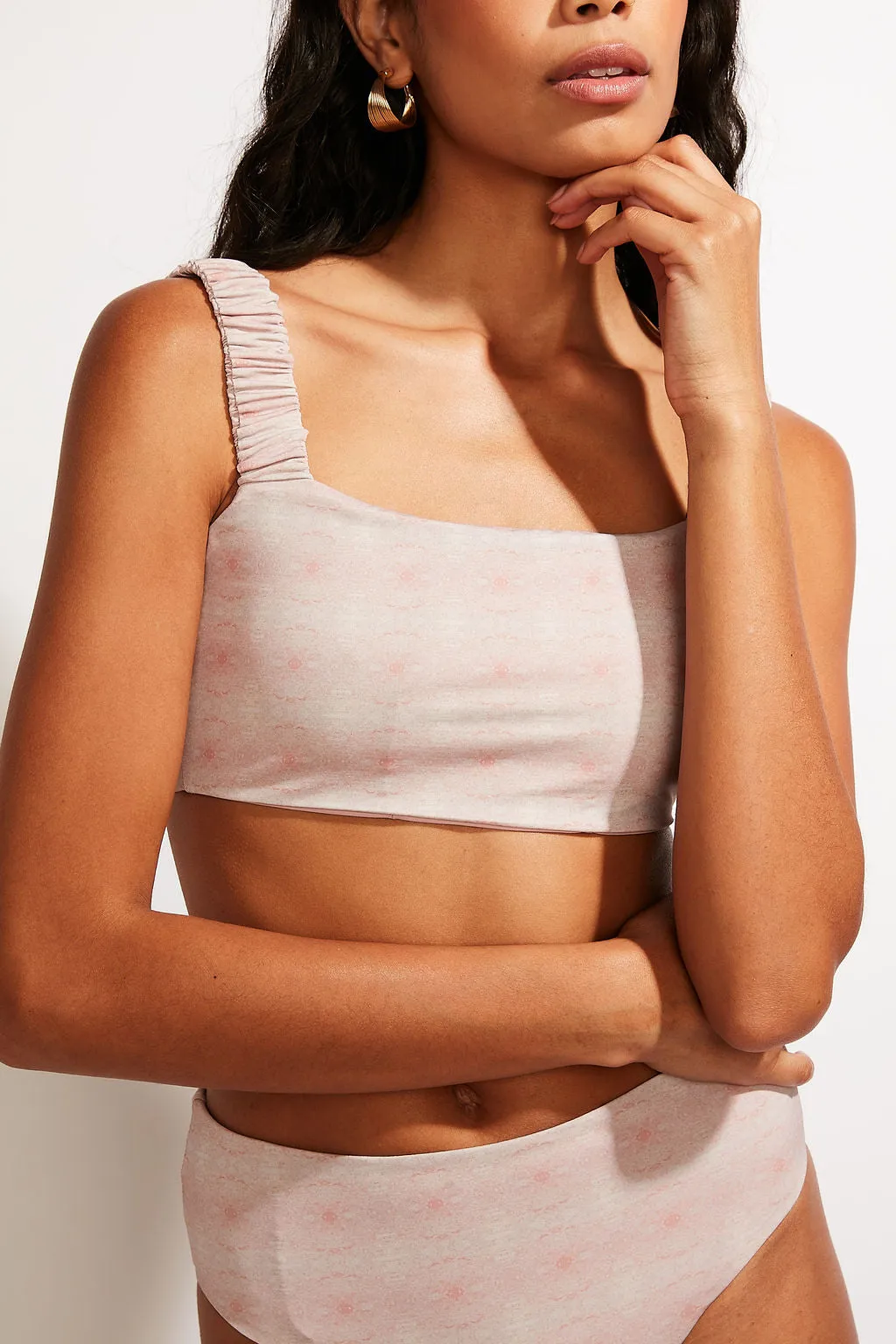 Current Swim Top II - Primrose