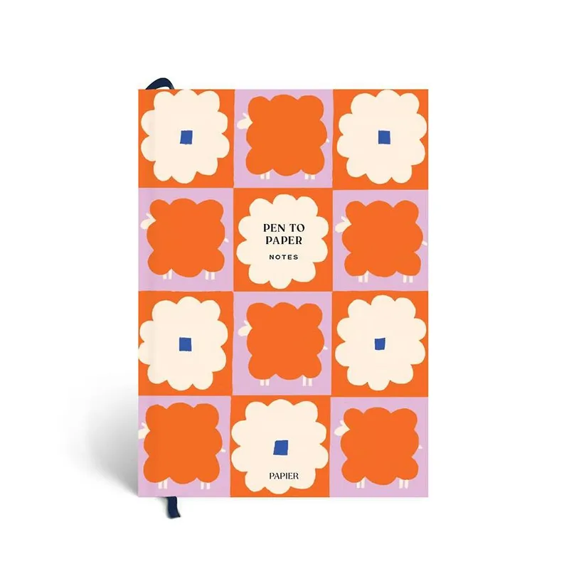 Daisy Dance Hardcover Lined Notebook