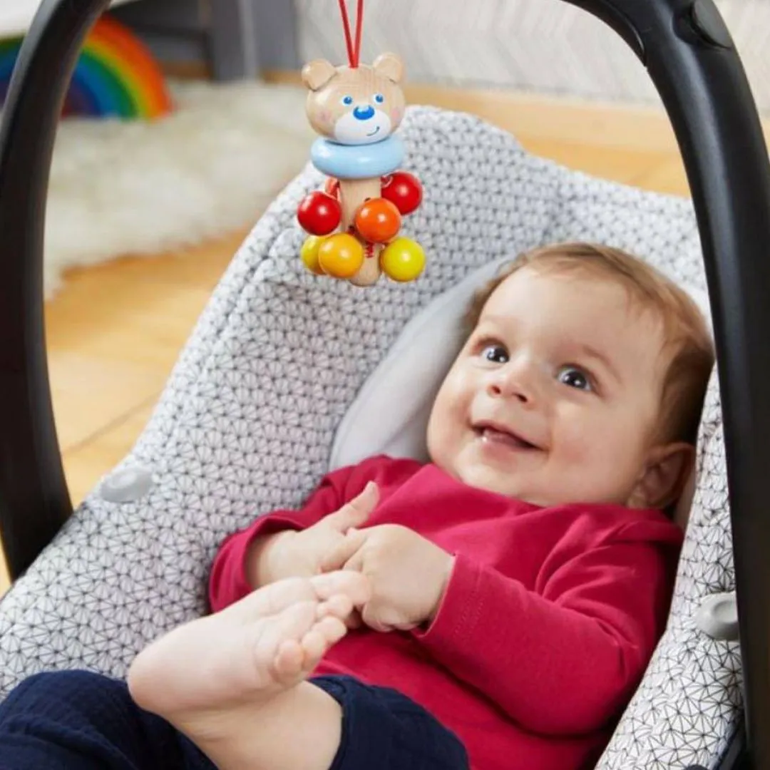 Dangling Figure Bear Stroller & Crib Toy