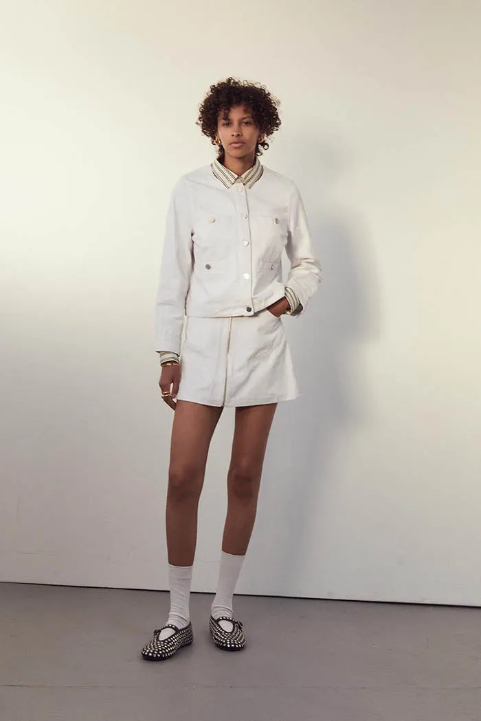 Danica Skirt White