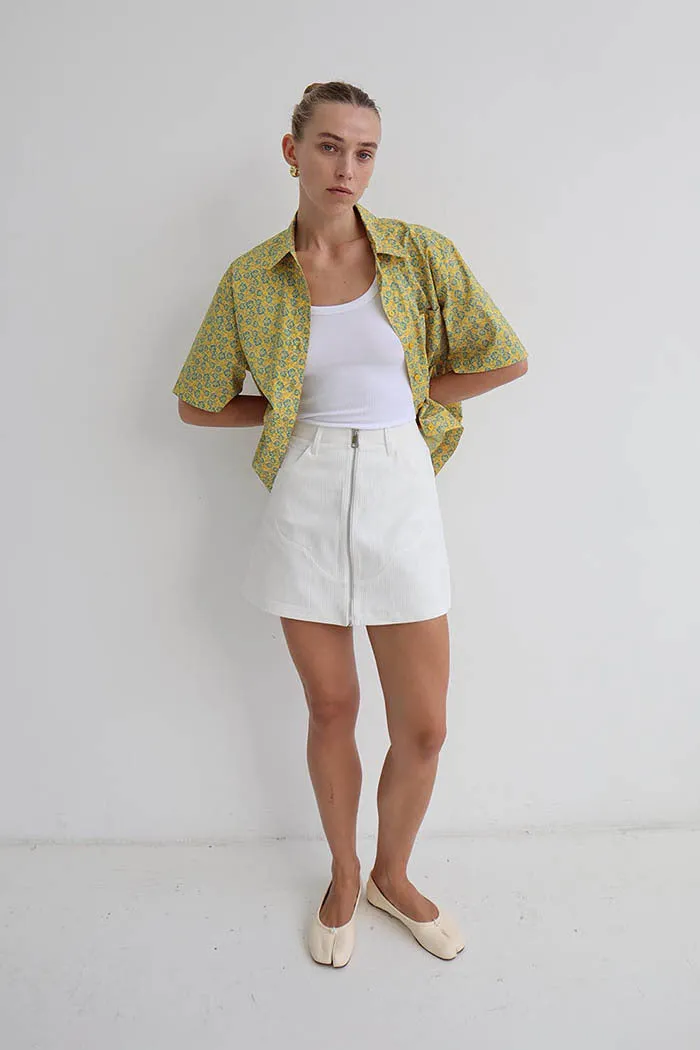 Danica Skirt White