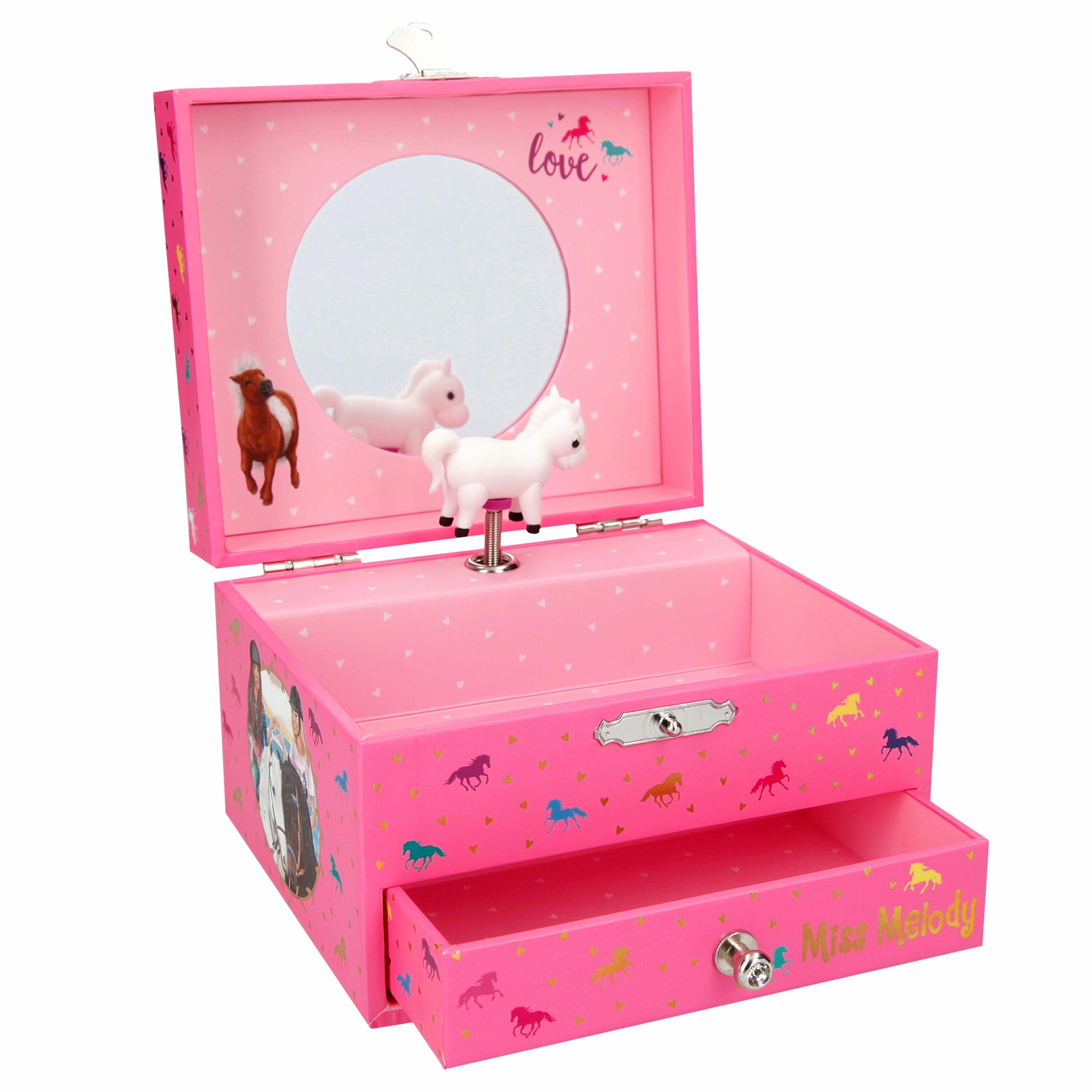 Depesche Miss Melody Music Box with Horse