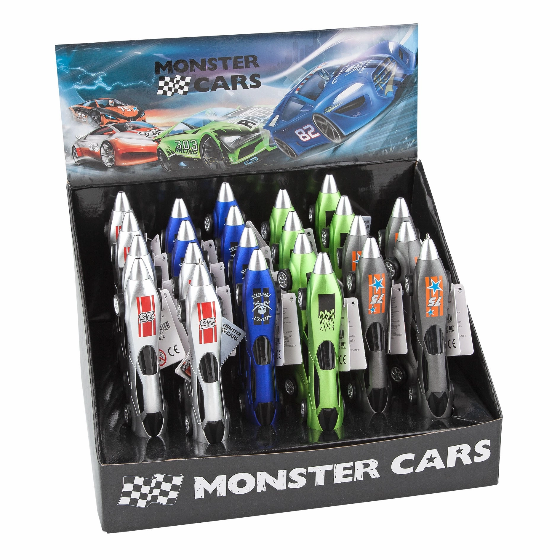 Depesche Monster Cars Ball Pen Racing