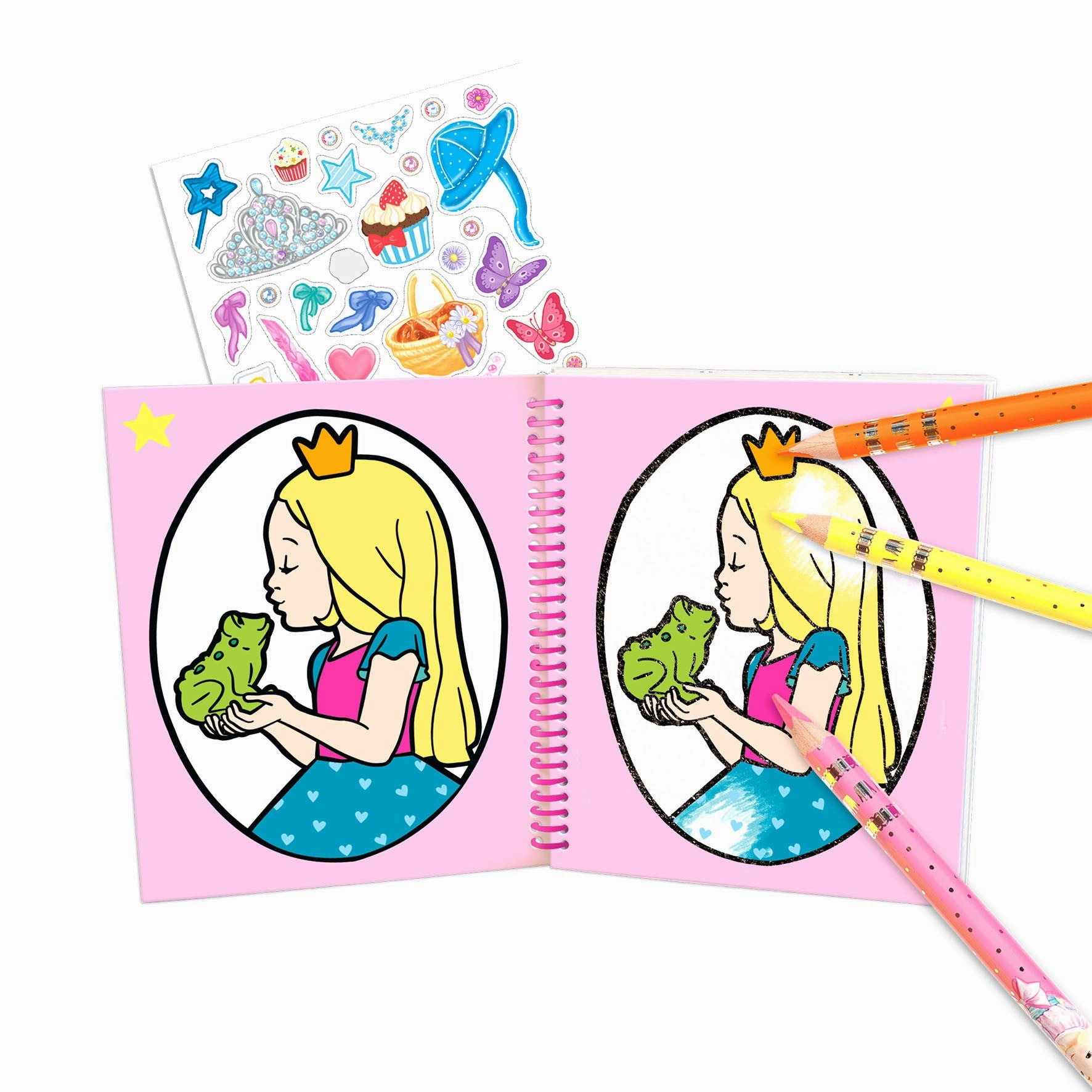 Depesche Princess Mimi Pocket Colouring Book