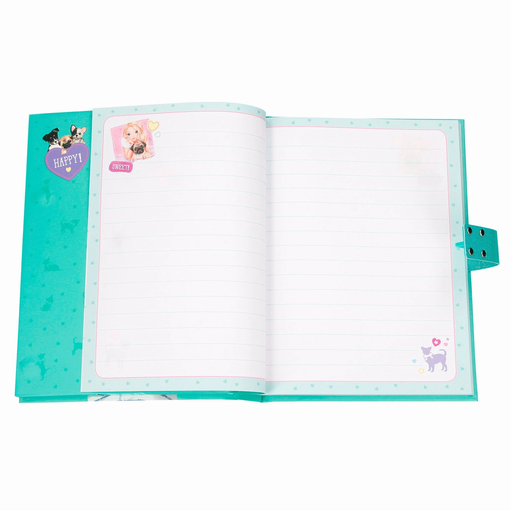 Depesche Topmodel Diary with Code Motif 2