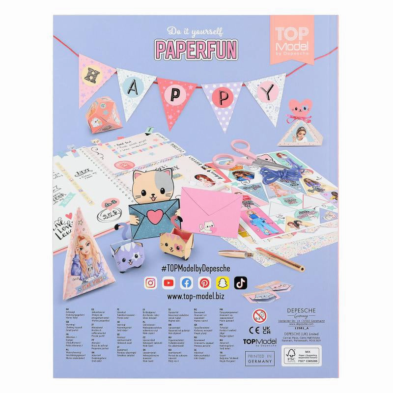 Depesche Topmodel DIY Paper Fun Book Cutie Star