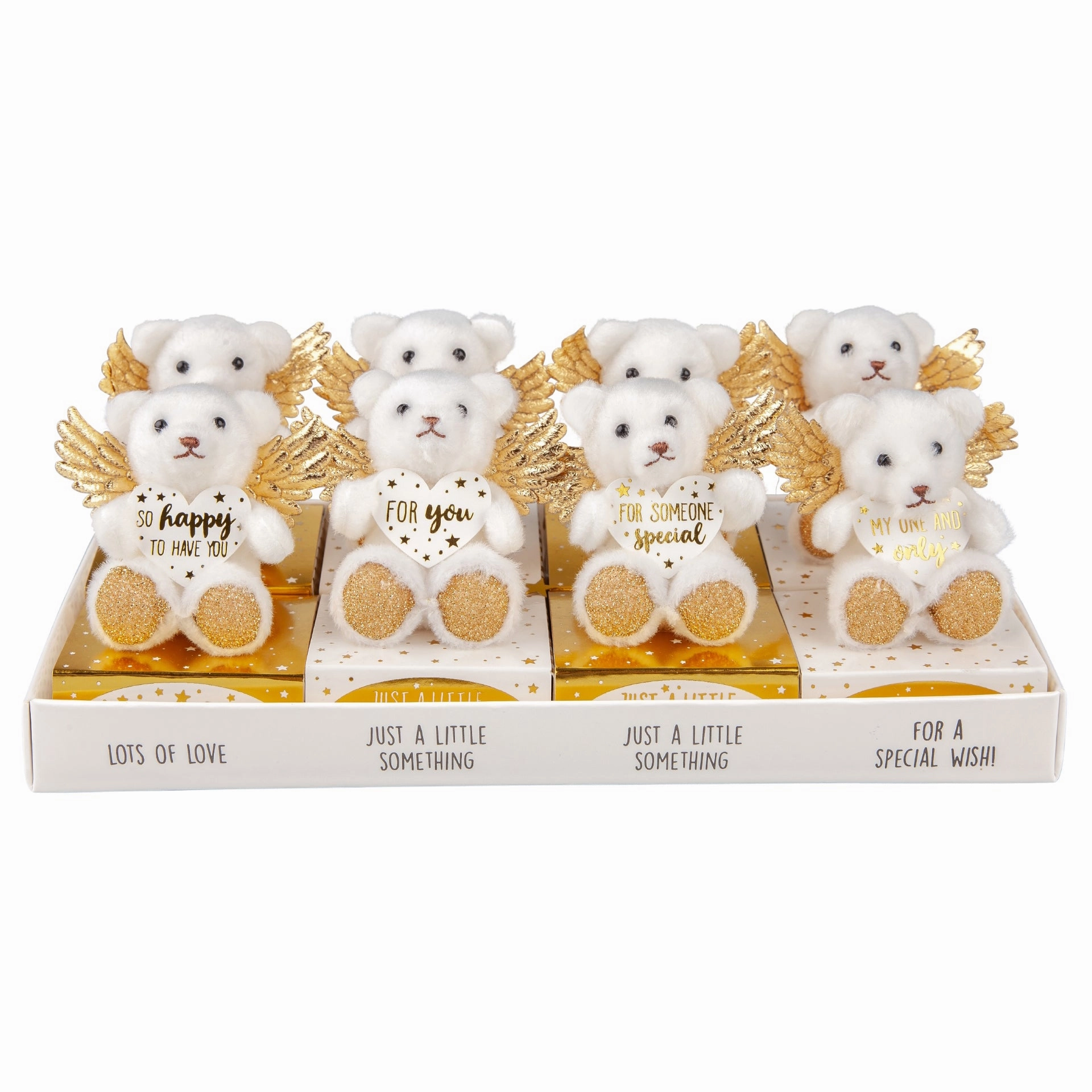 Depesche Wish Fulfiller Guardian-Angel-Bear Gold (1pc)