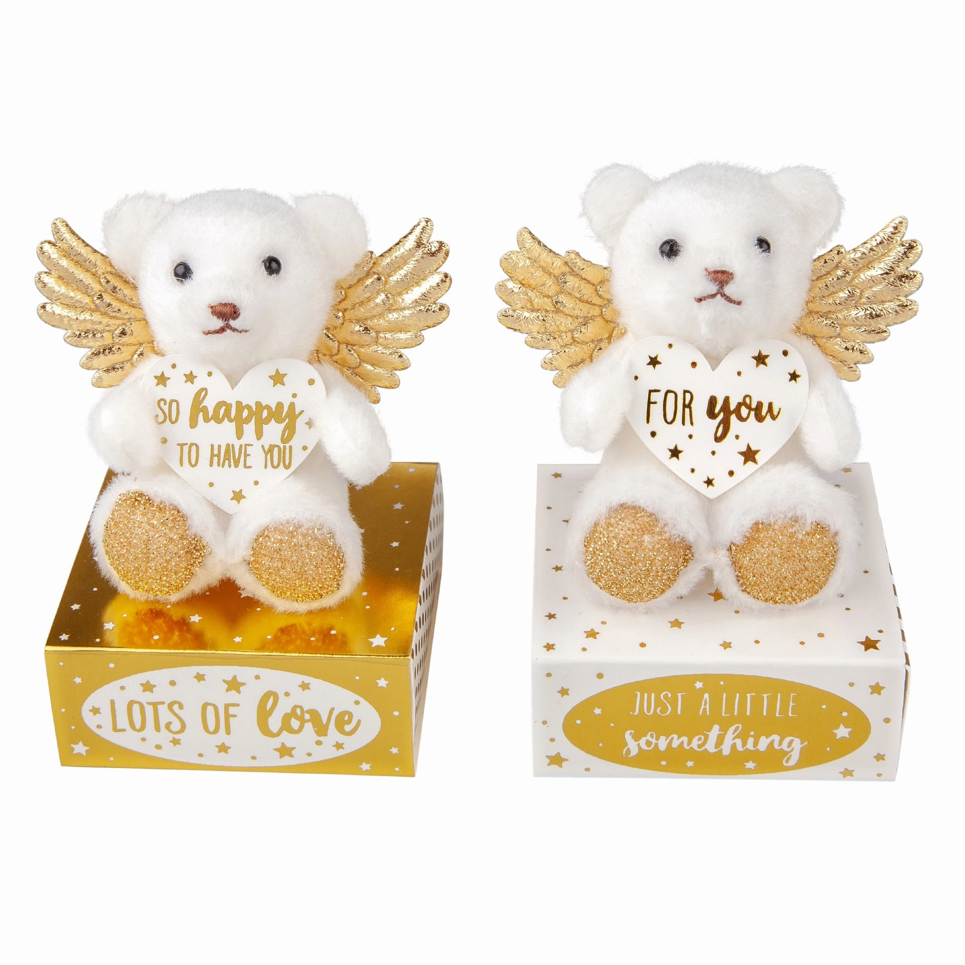 Depesche Wish Fulfiller Guardian-Angel-Bear Gold (1pc)