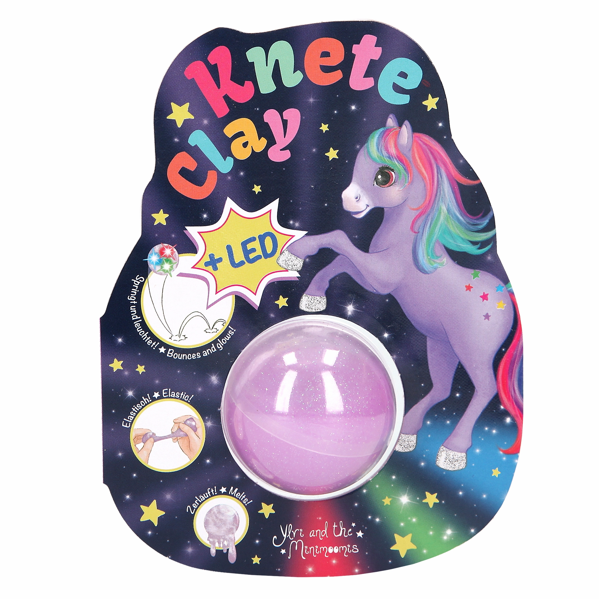 Depesche Ylvi & The Minimoomis Jumping Clay with Light Ball (1pc)