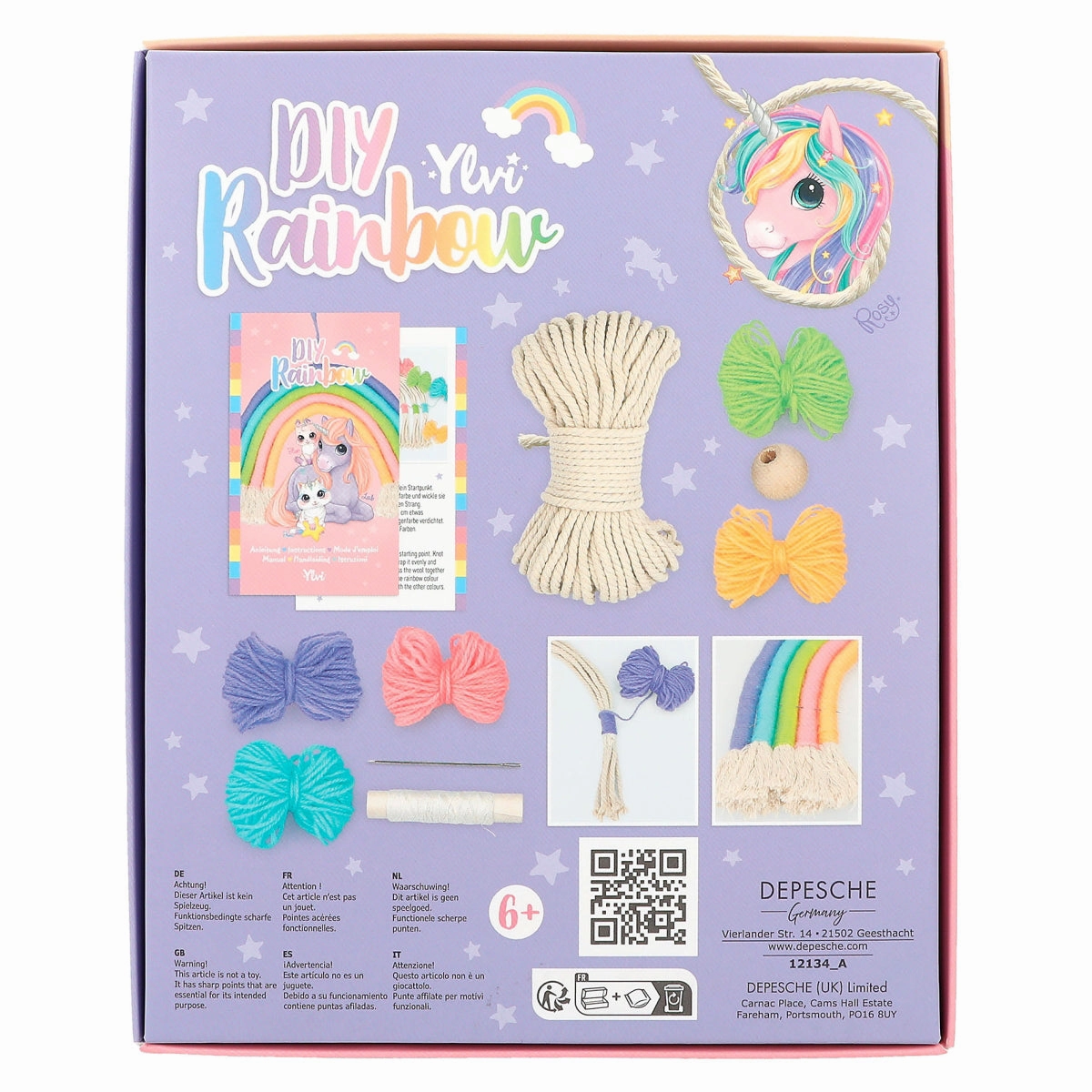 Depesche Ylvi DIY Rainbow