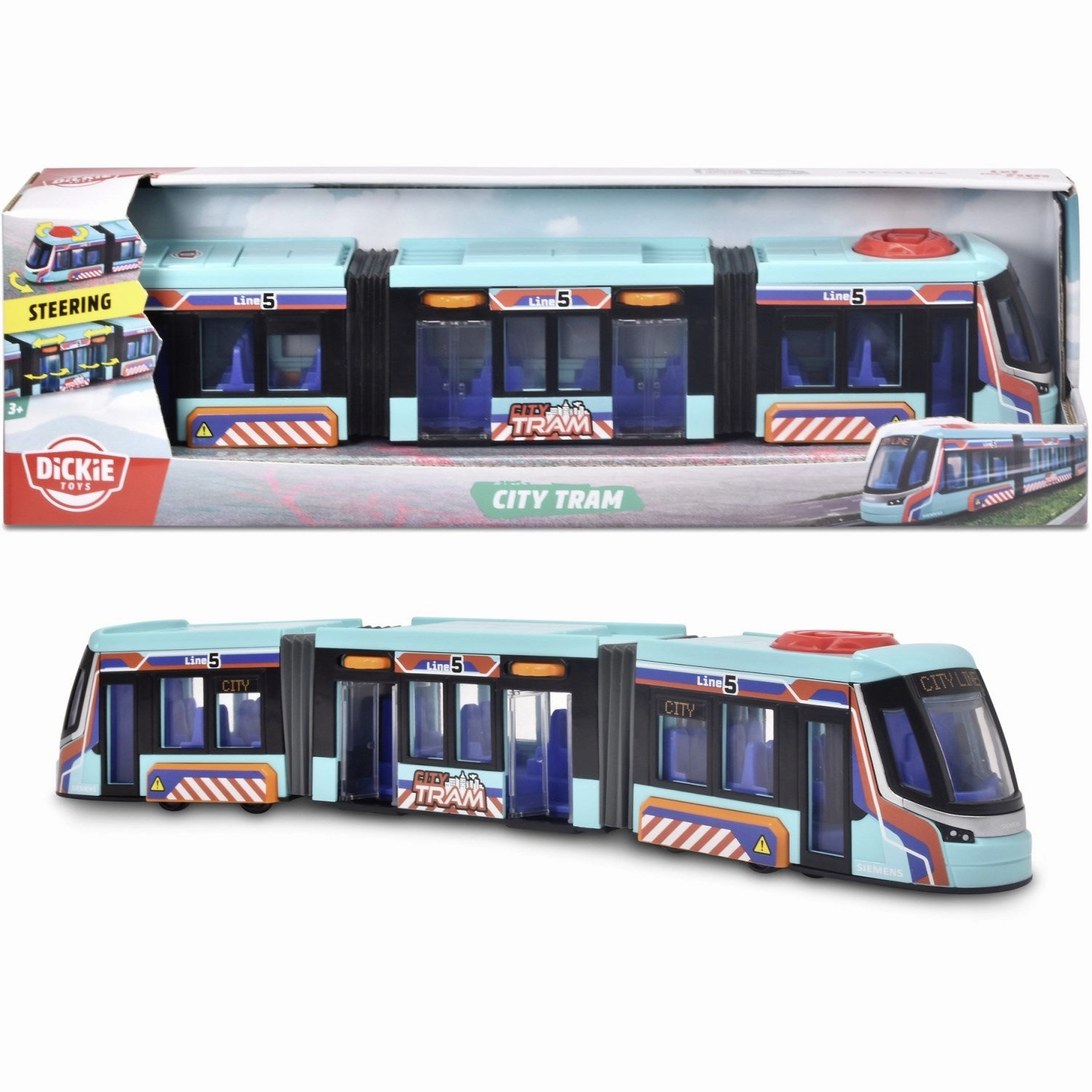 Dickie Toys Siemens City Tram