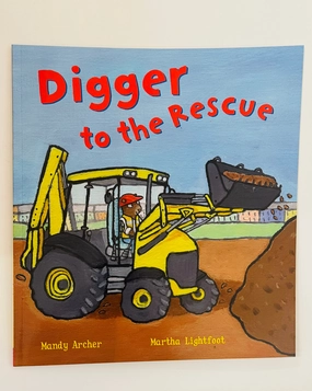 Digger to the Rescue Book