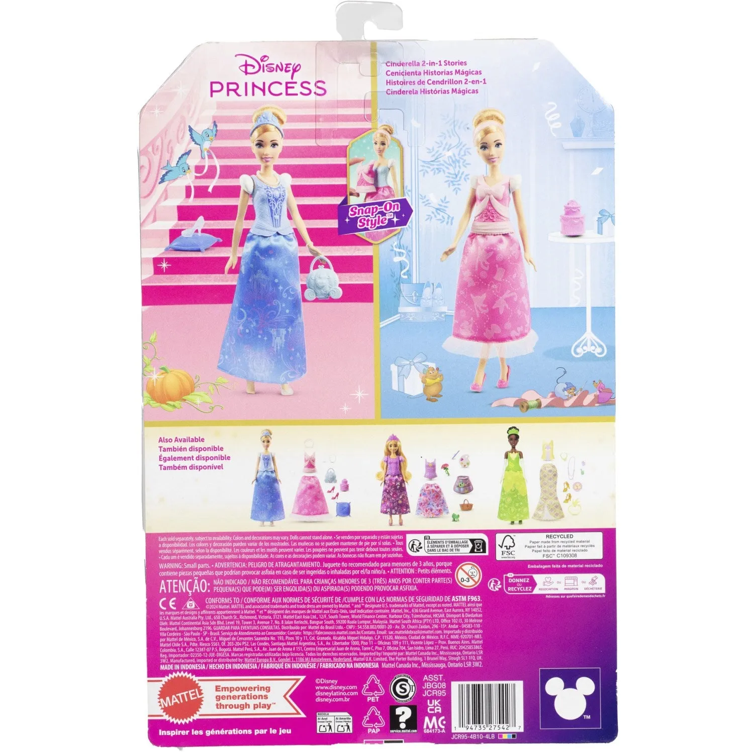 Disney Princess Storytelling Cinderella Doll