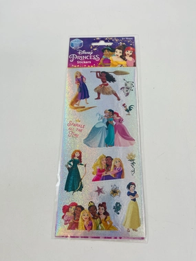 Disney Princess Hollographic Stickers