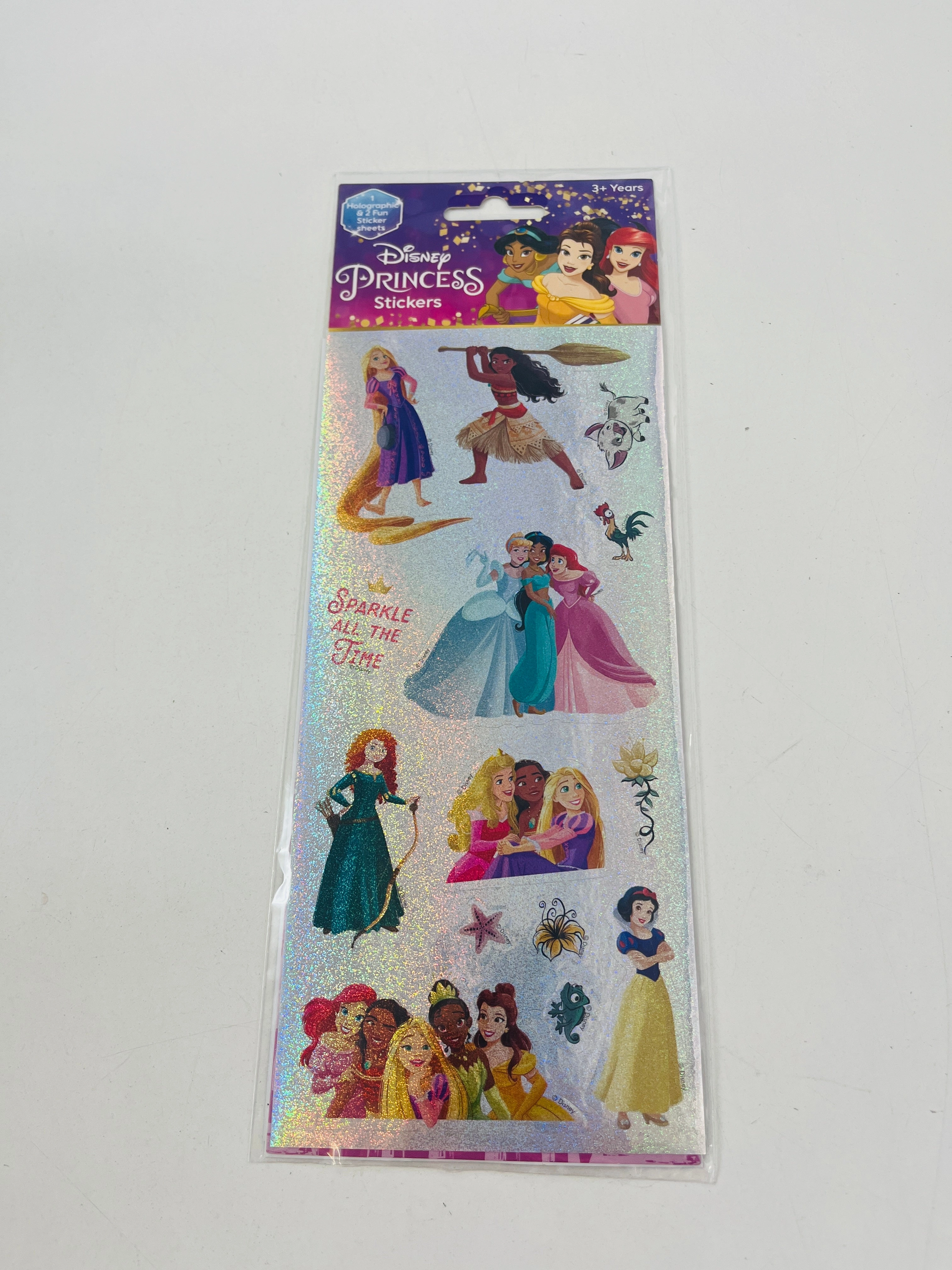 Disney Princess Hollographic Stickers