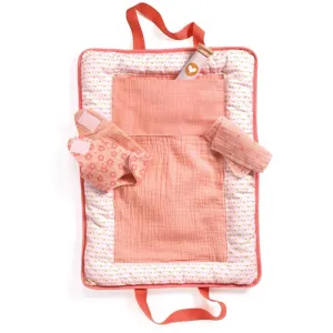 Djeco Pomea Changing Bag Pink Peak
