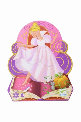 Djeco Cinderella Puzzle 36 Pieces O/S