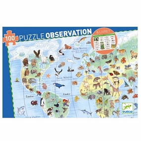 Djeco Puzzle Worlds Animal
