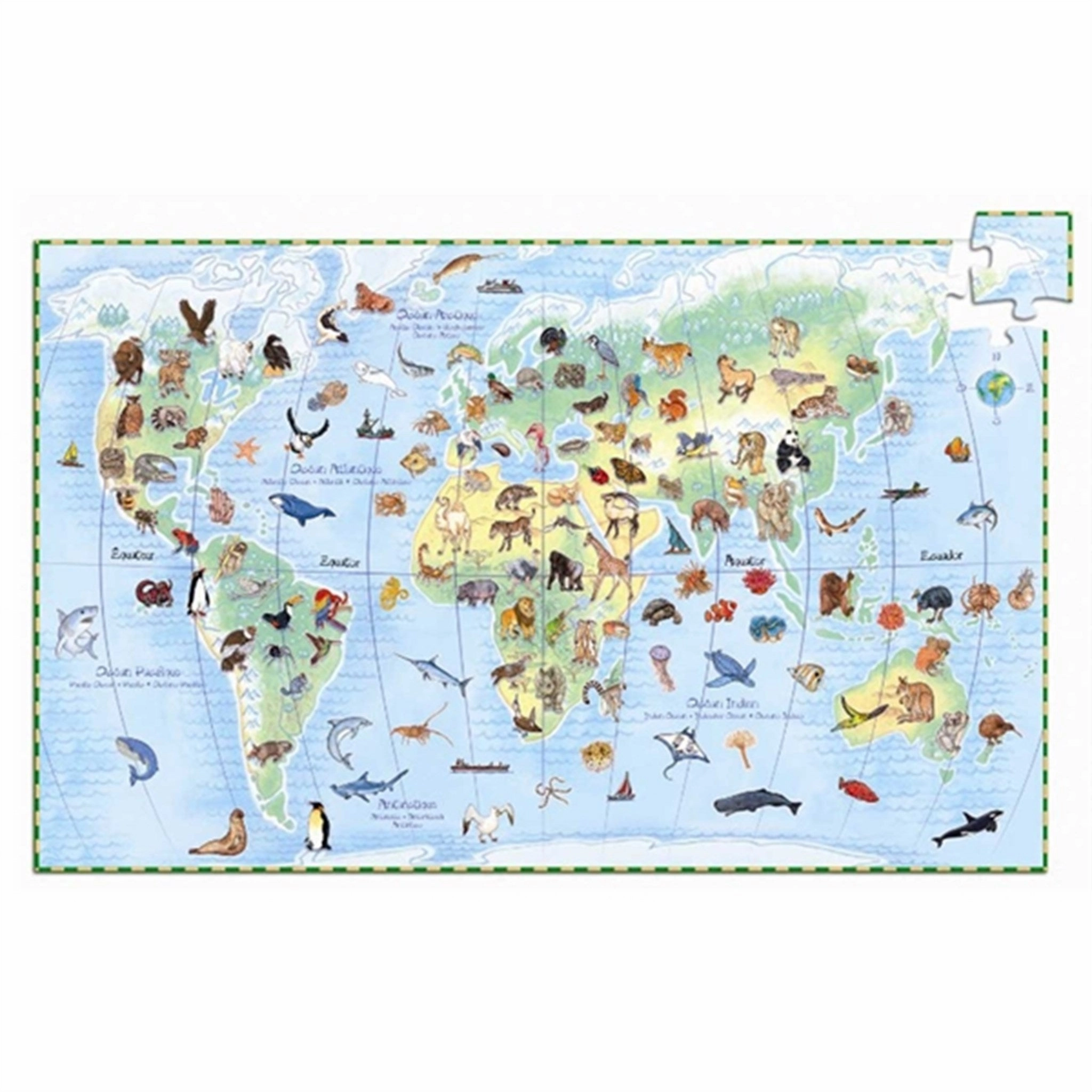 Djeco Puzzle Worlds Animal