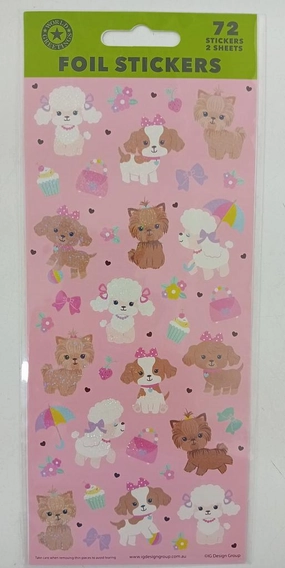 Dog foil Stickers