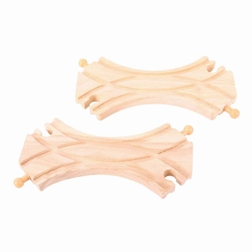 Double Curved Turnouts (Pack of 2)