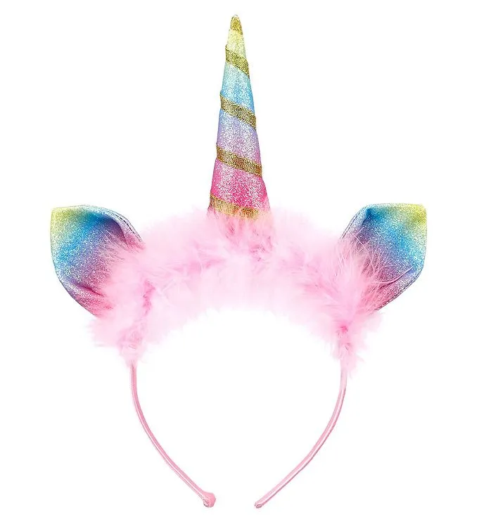 Dress Up Kit - Unicorn - Wings W/Head Band - Rainbow