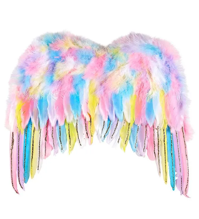 Dress Up Kit - Unicorn - Wings W/Head Band - Rainbow