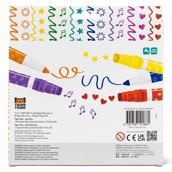 Dual-Tip Stamp Markers