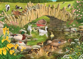 Duck, Duck, Goose - BIG 250 Piece Jigsaw Puzzle