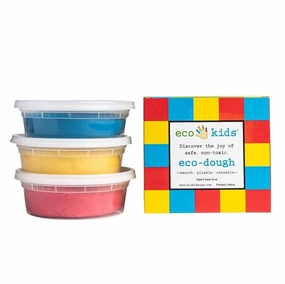 eco-dough - Natural Play Dough - 3 Pack
